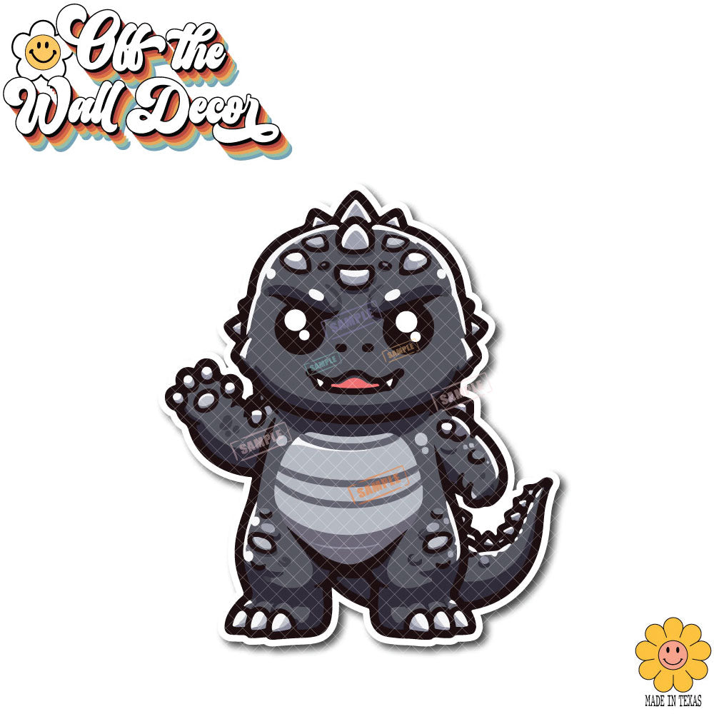 Chibi Godzilla Family