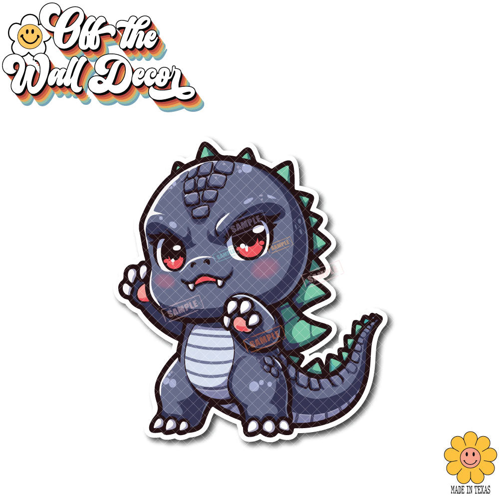 Chibi Godzilla Family