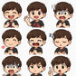 Sticker Me! Includes all 9 stickers