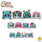 Cute Adorable Monster Family