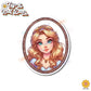 Princess Mug Waterproof Sticker: Holographic or Glossy Laminate