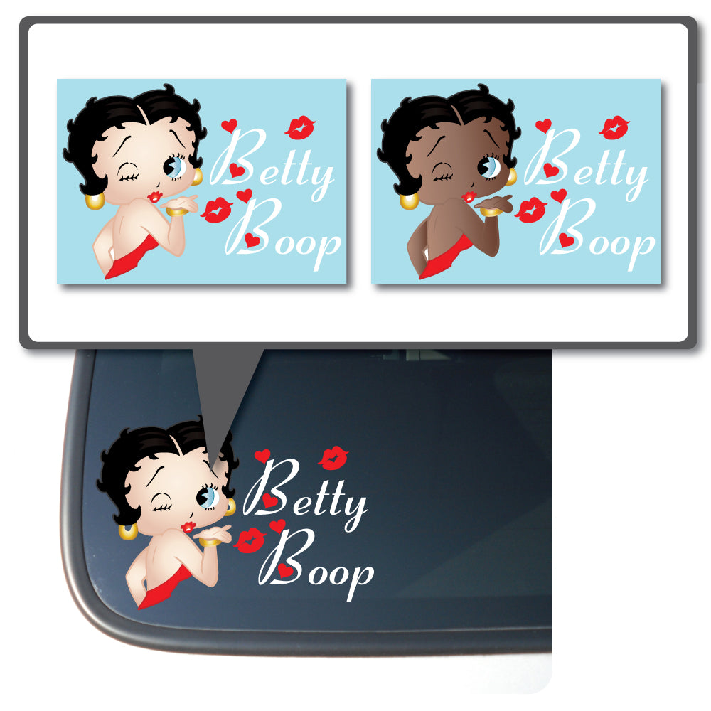 Betty Boop Blowing a Kiss