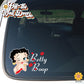 Betty Boop Blowing a Kiss | Vehicle Window, Vinyl decal sticker
