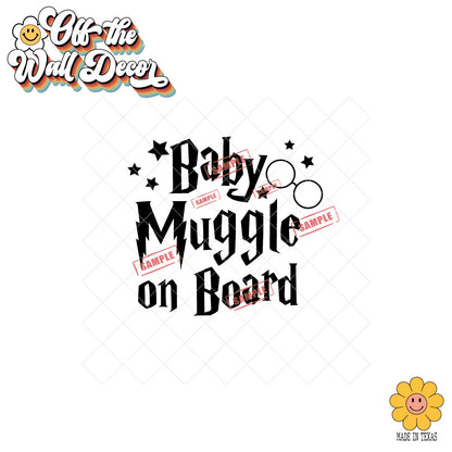 Baby on Board Wizard | Baby on Board | Vinyl Decal Sticker