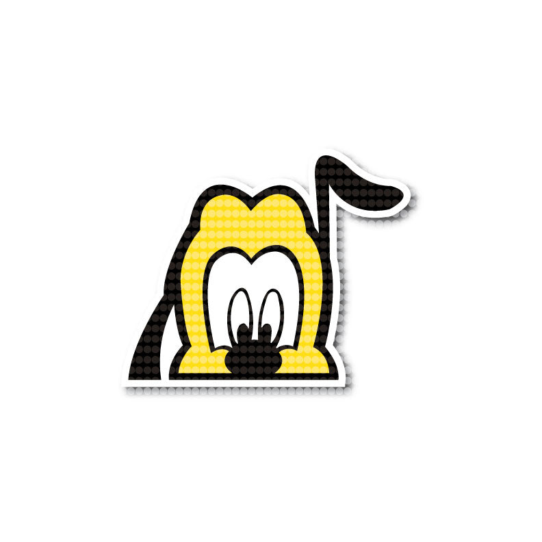 Mickey & Minnie Mouse Peeking Family