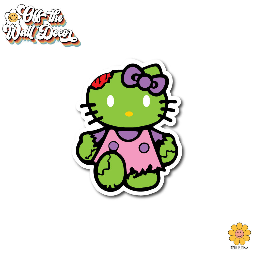 Cute Adorable Hello Kitty Zombies Family