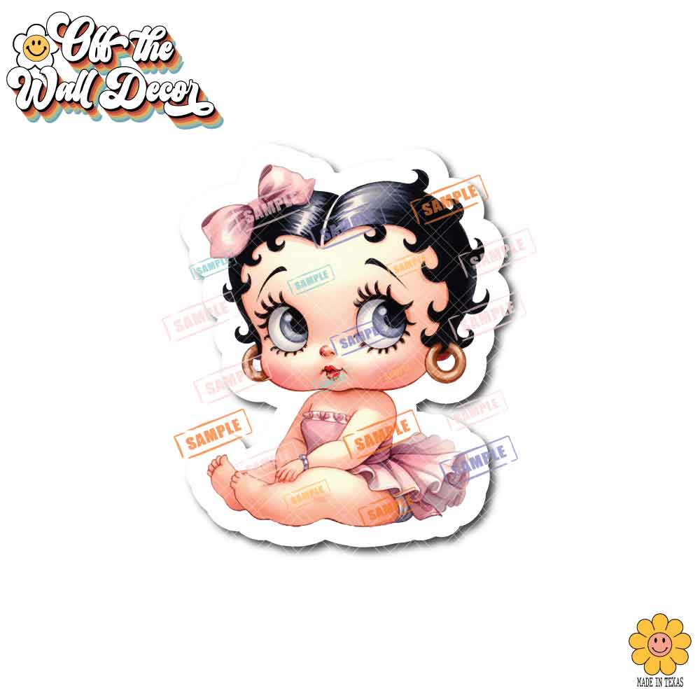 Little Princess and Fairy-tale Waterproof Sticker: Holographic or Glossy Laminate