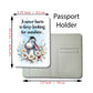 Eeyore Sunshine Quote | Passport Holder & Luggage Tag