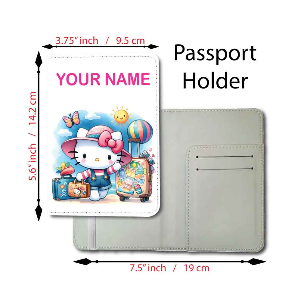 Hello Kitty Vacation | Passport Holder & Luggage Tag