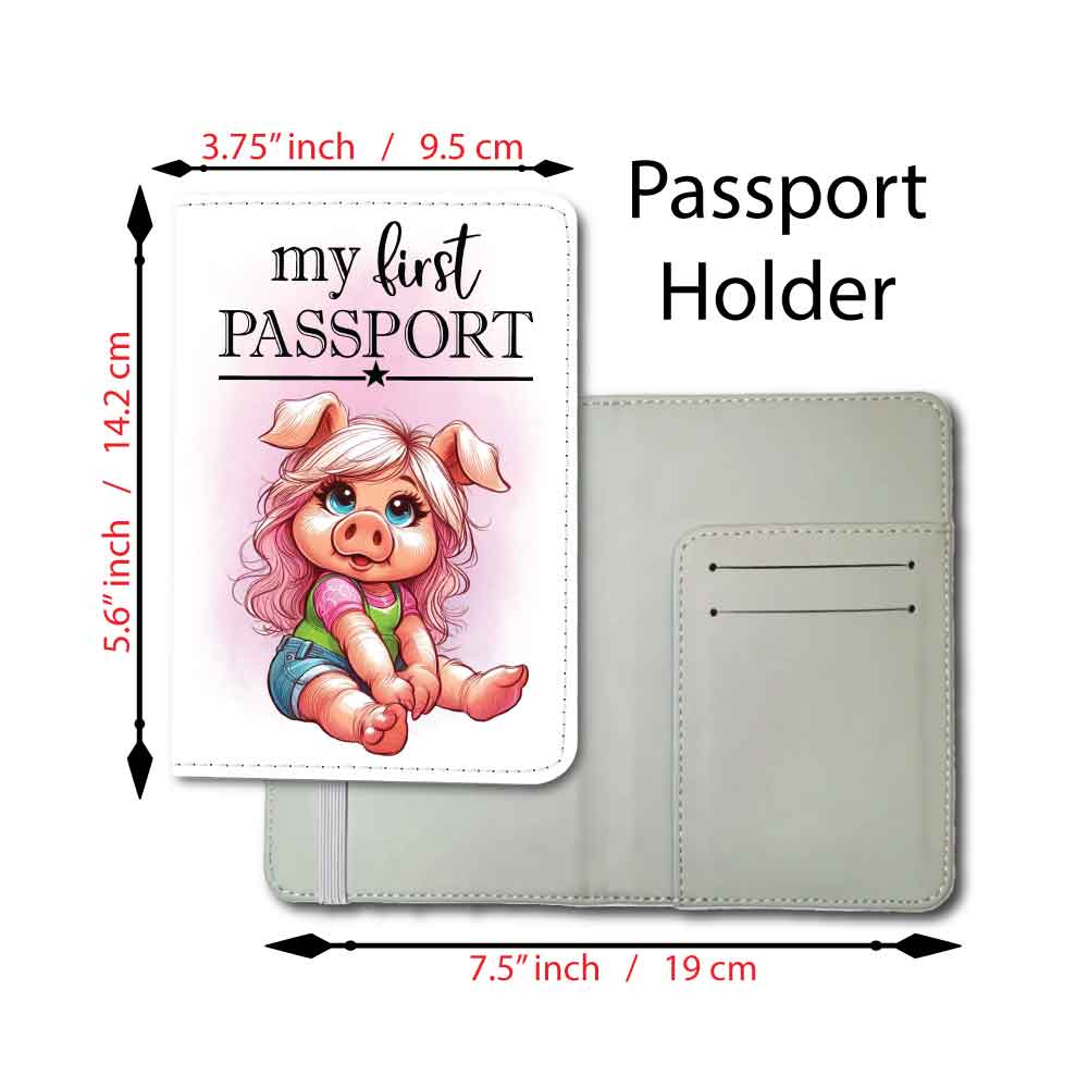 Baby Miss Piggy | Passport Holder & Luggage Tag