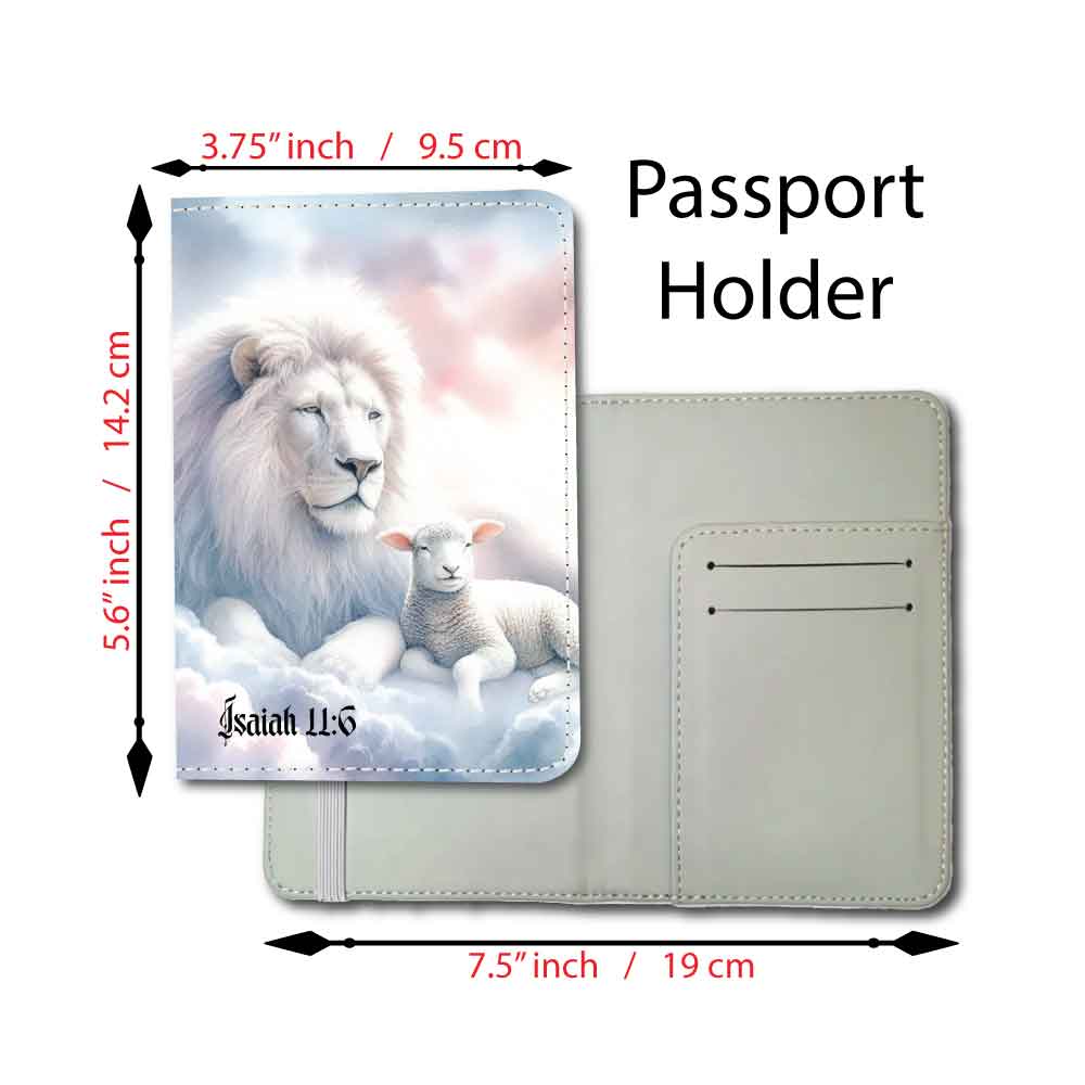 Isaiah 11:6 | Passport Holder & Luggage Tag
