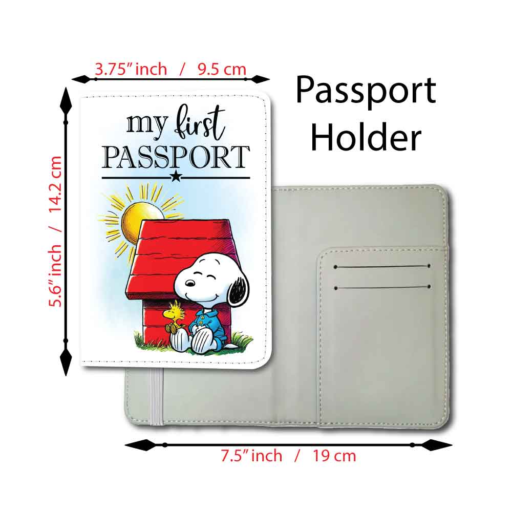 Snoopy & Woodstock  | Passport Holder & Luggage Tag