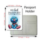 Baby Grover | Passport Holder & Luggage Tag
