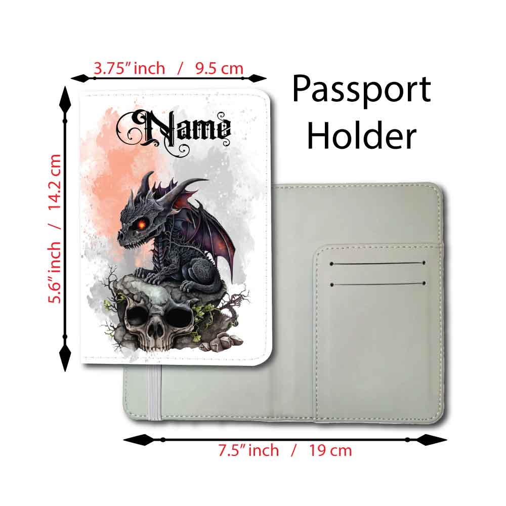 Black Dragon | Passport Holder & Luggage Tag