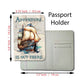 Adventure is out there | Passport Holder & Luggage Tag | Ship