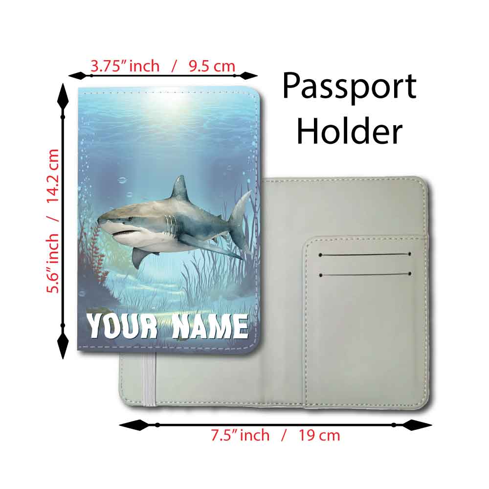 Shark | Passport Holder & Luggage Tag