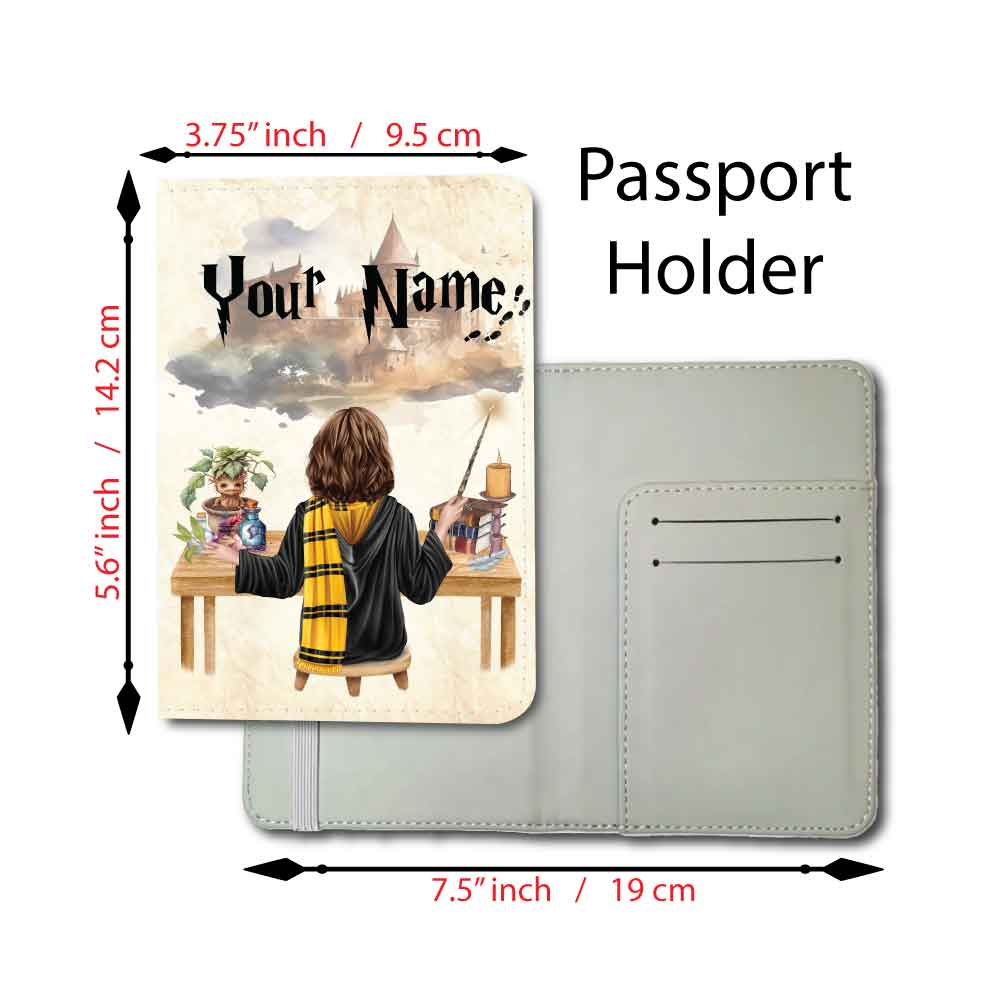 Wizard or Witch Table | Passport Holder & Luggage Tag