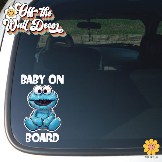 Baby Cookie | Baby on Board | Vinyl Decal Sticker
