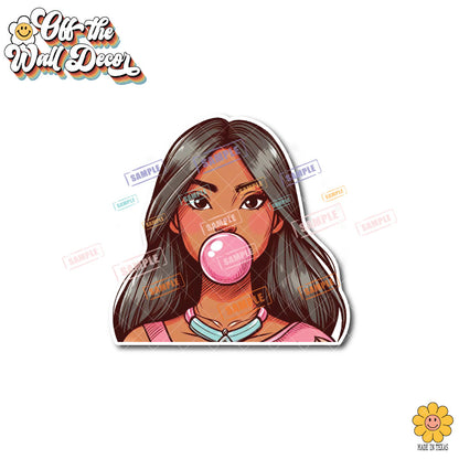 Bubblegum Princesses | Vehicle Window, Vinyl decal stickers