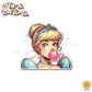 Bubblegum Princesses | Vehicle Window, Vinyl decal stickers