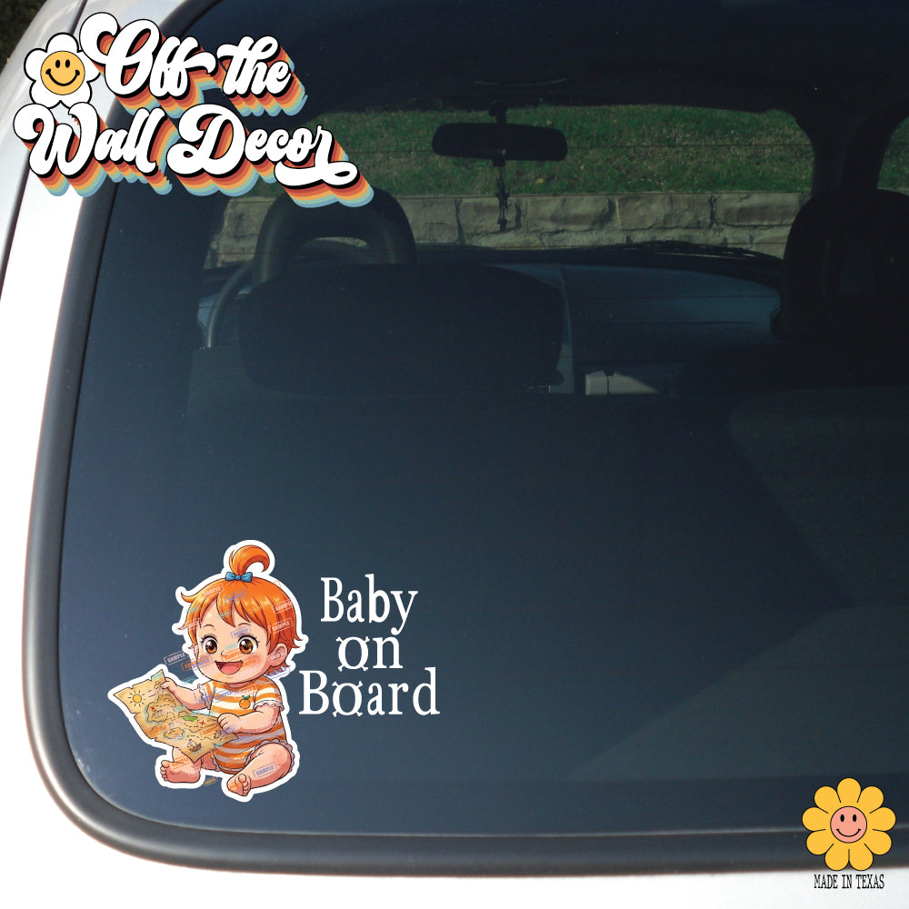 Little Nami | Baby on Board | Vinyl Decal Sticker
