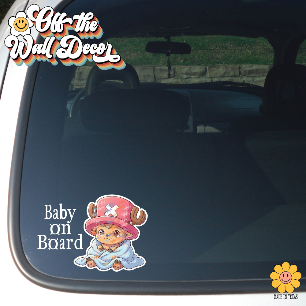 Little Chopper | Baby on Board | Vinyl Decal Sticker