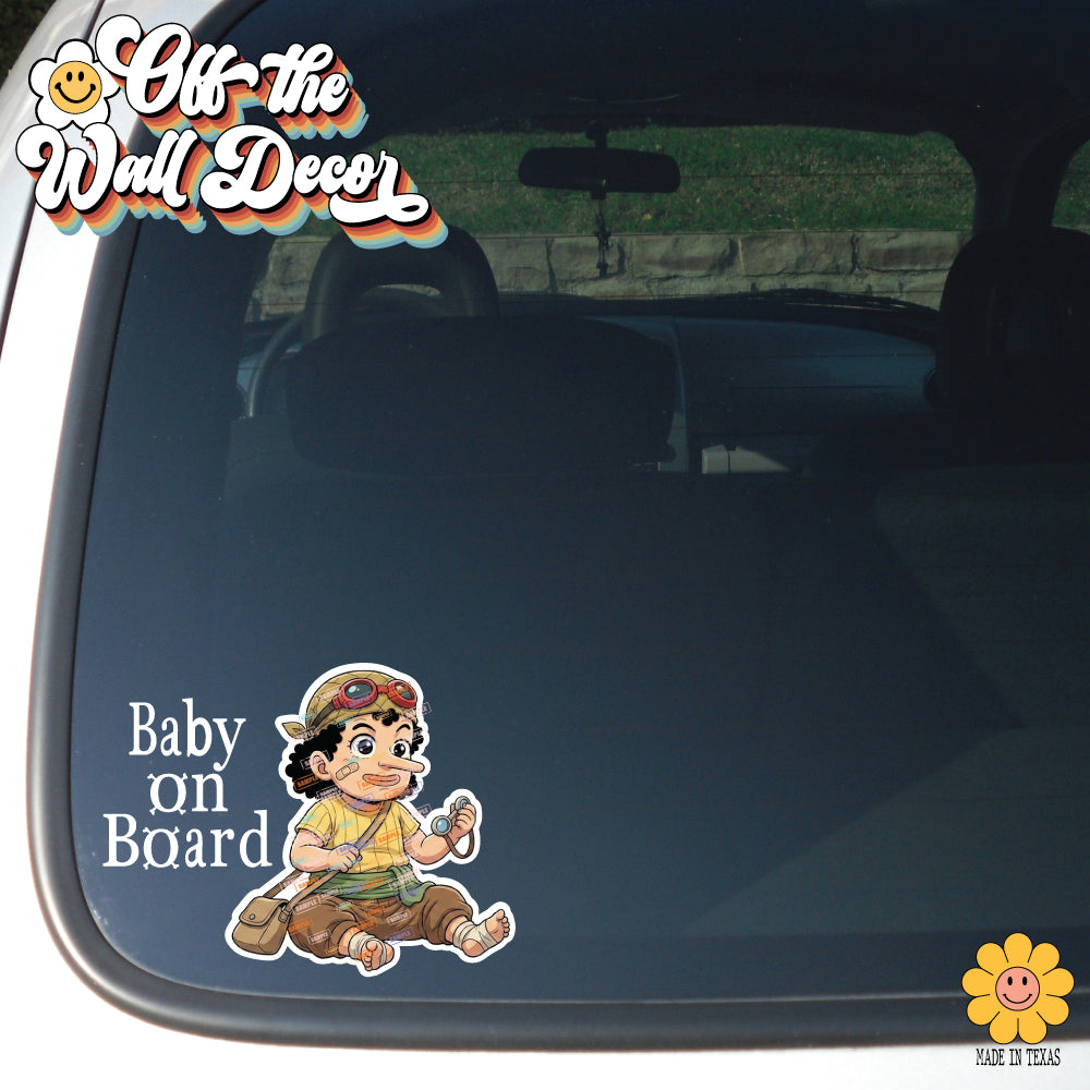 Little Usopp | Baby on Board | Vinyl Decal Sticker