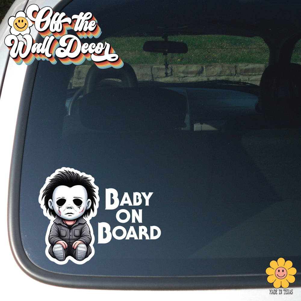Michael | Baby on Board | Vinyl Decal Sticker