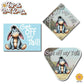 Vintage Eeyore, Get Off My Tail | Eeyore | Suction Cup Sign, Magnet OR Vinyl Decal Sticker