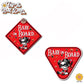 Little Harley | Baby on Board | Suction Cup Sign, Magnet OR Vinyl Decal Sticker