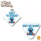 Baby Grover | Baby on Board | Suction Cup Sign, Magnet OR Vinyl Decal Sticker