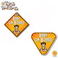 Little Wolverine | Baby on Board | Suction Cup Sign, Magnet OR Vinyl Decal Sticker