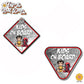 Wolverine & Deadpool | Kids on Board | Suction Cup Sign, Magnet OR Vinyl Decal Sticker
