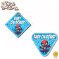 Hero Baby Spidey | Baby on Board | Suction Cup Sign, Magnet OR Vinyl Decal Sticker