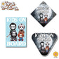 Horror Characters  | Kids on Board | Vinyl Decal Sticker