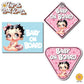 Baby Betty | Baby on Board | Suction Cup Sign, Magnet OR Vinyl Decal Sticker