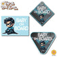 Little Nightwing | Baby on Board | Suction Cup Sign, Magnet OR Vinyl Decal Sticker