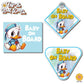 Baby Donald | Baby on Board | Suction Cup Sign, Magnet OR Vinyl Decal Sticker