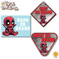 Baby DeadPool | Baby on Board | Suction Cup Sign, Magnet OR Vinyl Decal Sticker