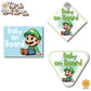 Baby Luigi | Baby on Board | Suction Cup Sign, Magnet OR Vinyl Decal Sticker