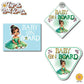 Baby Princess Tiana | Baby on Board | Suction Cup Sign, Magnet OR Vinyl Decal Sticker