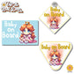 Baby Princess Daisy | Baby on Board | Suction Cup Sign, Magnet OR Vinyl Decal Sticker