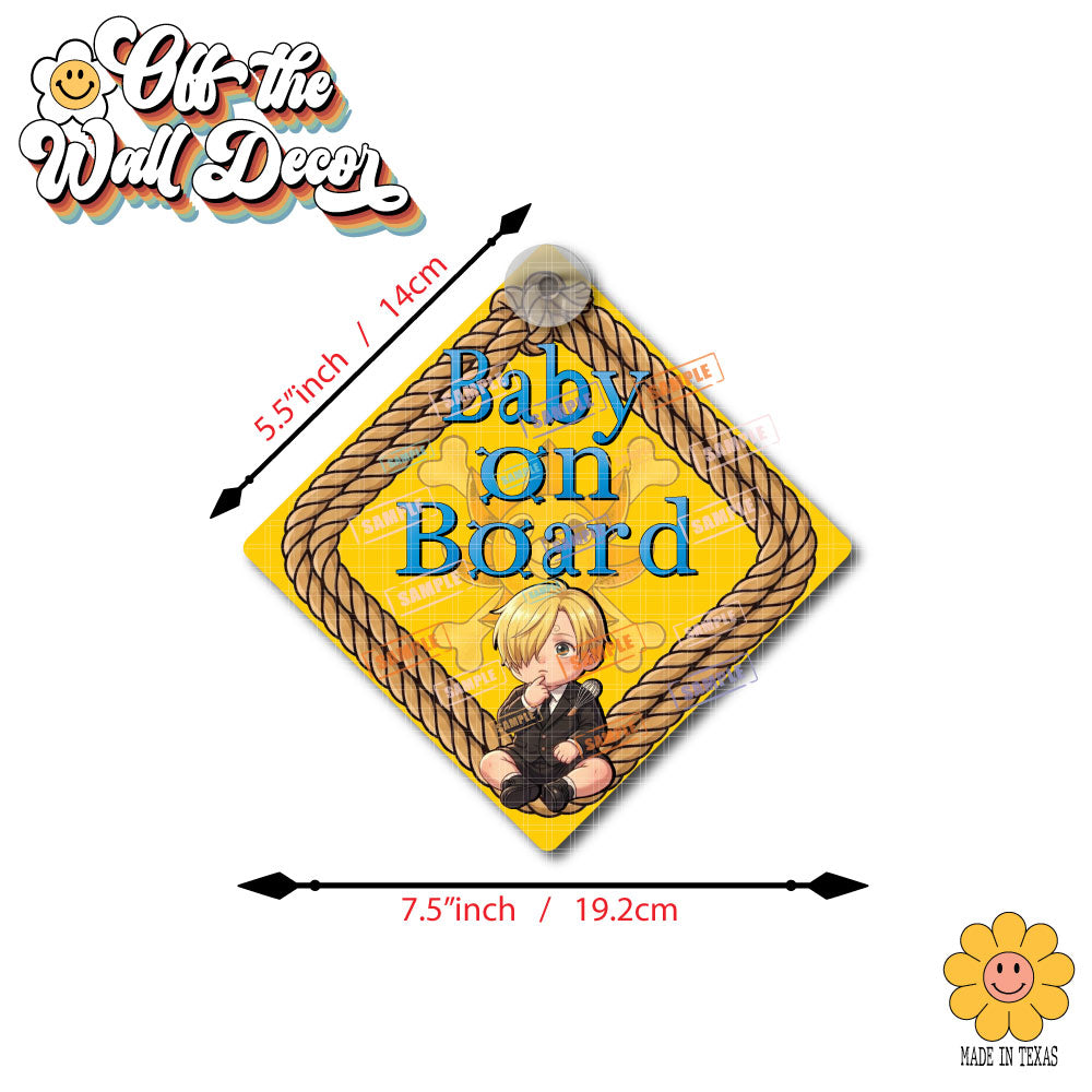 Little Sanji | Suction Cup OR Magnet