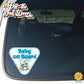 Little Smurfette | Baby on Board | Suction Cup Sign, Magnet OR Vinyl Decal Sticker