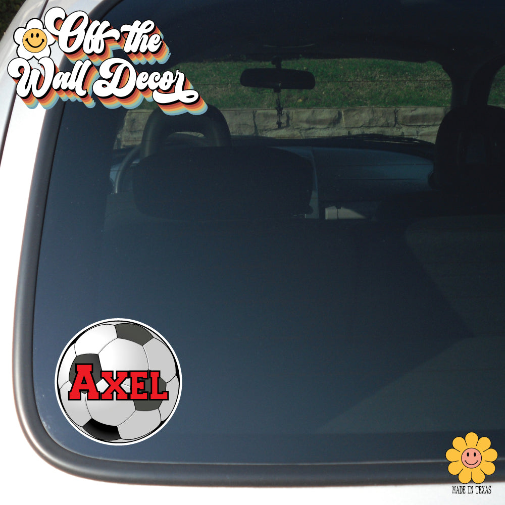 Soccer | Sports Tag, Vinyl Decal, OR Tumbler Sticker