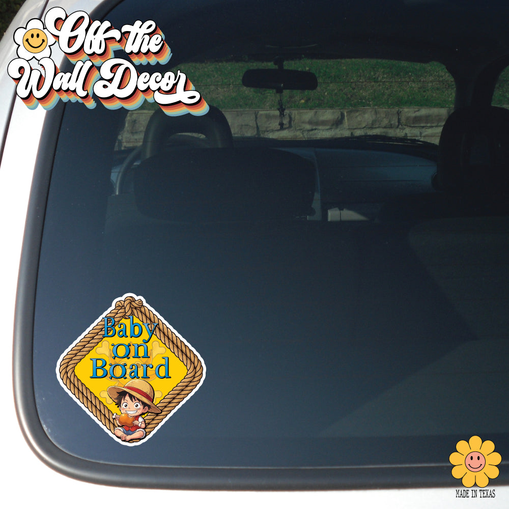 Little Luffy | Suction Cup OR Magnet