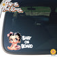 Baby Betty | Baby on Board | Suction Cup Sign, Magnet OR Vinyl Decal Sticker