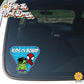 Hulk & Spidey | Kids on Board | Suction Cup Sign, Magnet OR Vinyl Decal Sticker