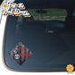Baby Horror Characters | Kids on Board | Suction Cup Sign, Magnet OR Vinyl Decal Sticker