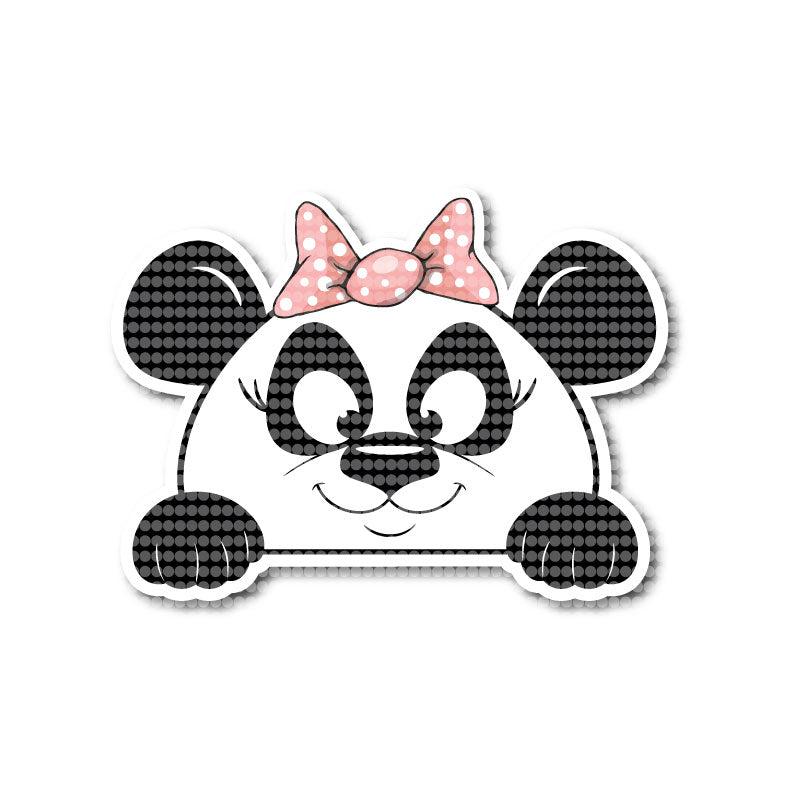 Peek-A-Boo PANDA BEAR Family